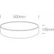 ONE LIGHT Deckenlampe project PLAFO 50W, LED, IP20, 62150D/W/C ONE LIGHT Deckenlampe project PLAFO 50W, LED, IP20, 62150D/W/C