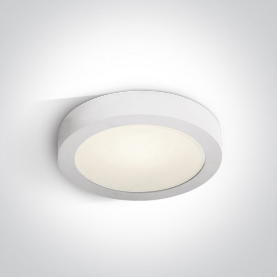 ONE LIGHT Deckenlampe Panel Plafo Round 15W, LED, IP40, 62115F/W/C