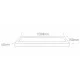 ONE LIGHT ceiling LAMP UGR19 Backlit CCT V 30W, LED, IP20, 62140BFU/W/V ONE LIGHT ceiling LAMP UGR19 Backlit CCT V 30W, LED, IP20, 62140BFU/W/V