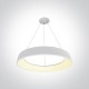 ONE LIGHT PENDANT LAMP RINGS 42W, LED, IP20, 62142NB/W/V