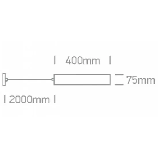 ONE LIGHT PENDANT LAMP 10W, GU10, IP20, 63105MA/W ONE LIGHT PENDANT LAMP 10W, GU10, IP20, 63105MA/W