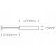 ONE LIGHT PENDANT LAMP 10W, GU10, IP20, 63105MA/W ONE LIGHT PENDANT LAMP 10W, GU10, IP20, 63105MA/W