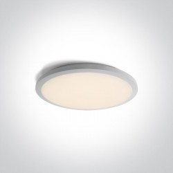 ONE LIGHT ceiling LAMP slim PLAFO 24W, LED, IP20, 67448/W/W