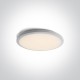 ONE LIGHT ceiling LAMP slim PLAFO 24W, LED, IP20, 67448/W/W