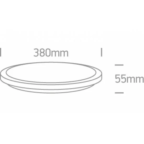 ONE LIGHT ceiling LAMP slim PLAFO 24W, LED, IP20, 67448/W/W ONE LIGHT ceiling LAMP slim PLAFO 24W, LED, IP20, 67448/W/W