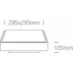 ONE LIGHT Deckenlampe The E27 Plafo Outdoor Range 2x12W, IP65, 67282EA/W ONE LIGHT Deckenlampe The E27 Plafo Outdoor Range 2x12W, IP65, 67282EA/W