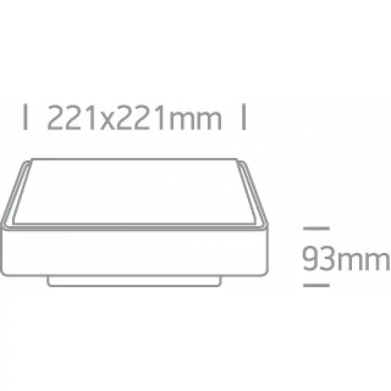 ONE LIGHT потолочный светильник The E27 Plafo Outdoor Range 12W, IP65, 67282E/W ONE LIGHT потолочный светильник The E27 Plafo Outdoor Range 12W, IP65, 67282E/W