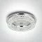 ONE LIGHT griestu GAISMEKLIS GLASS STONE 24W, LED, IP20, 62184A/C/W