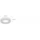 ONE LIGHT griestu GAISMEKLIS GLASS STONE 24W, LED, IP20, 62184A/C/W