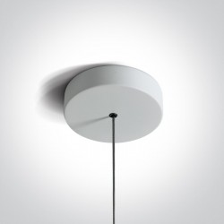 ONE LIGHT PENDANT LAMP 6W, LED, IP20, 63108A/W/W