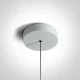 ONE LIGHT PENDANT LAMP 6W, LED, IP20, 63108A/W/W ONE LIGHT PENDANT LAMP 6W, LED, IP20, 63108A/W/W