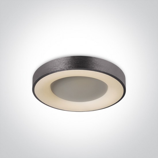 ONE LIGHT griestu GAISMEKLIS Decorative Plafo 40W, LED, IP20, 62182/BAN/W