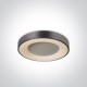 ONE LIGHT ceiling LAMP Decorative Plafo 40W, LED, IP20, 62182/BAN/W