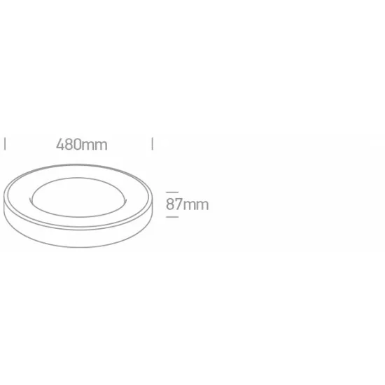 ONE LIGHT ceiling LAMP Decorative Plafo 40W, LED, IP20, 62182/BAN/W ONE LIGHT ceiling LAMP Decorative Plafo 40W, LED, IP20, 62182/BAN/W