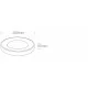ONE LIGHT ceiling LAMP Decorative Plafo 40W, LED, IP20, 62182/BAN/W ONE LIGHT ceiling LAMP Decorative Plafo 40W, LED, IP20, 62182/BAN/W