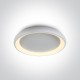 ONE LIGHT griestu GAISMEKLIS Decorative Plafo 50W, LED, IP20, 62144N/W/W