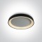 ONE LIGHT ceiling LAMP Decorative Plafo 30W, LED, IP20, 62130L/B/W