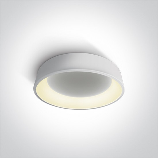 ONE LIGHT griestu GAISMEKLIS Decorative Plafo 32W, LED, IP20, 62132N/W/W