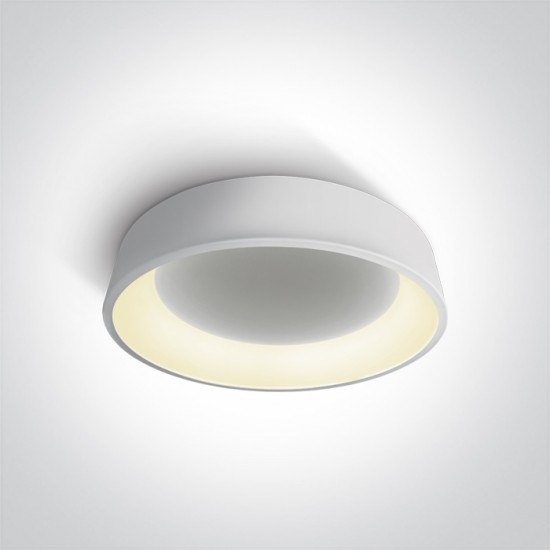 ONE LIGHT griestu GAISMEKLIS Decorative Plafo 42W, LED, IP20, 62142N/W/W