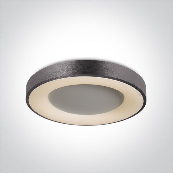 ONE LIGHT ceiling LAMP Decorative Plafo 50W, LED, IP20, 62182A/BAN/W