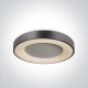 ONE LIGHT ceiling LAMP Decorative Plafo 50W, LED, IP20, 62182A/BAN/W