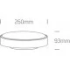 ONE LIGHT ceiling LAMP The E27 Plafo Outdoor Range 12W, IP65, 67282E/W ONE LIGHT ceiling LAMP The E27 Plafo Outdoor Range 12W, IP65, 67282E/W