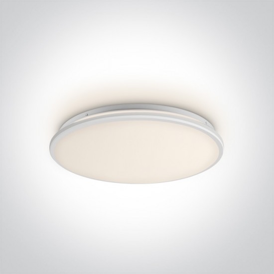 ONE LIGHT потолочный светильник slim PLAFO 24W, LED, IP20, 67448/W/W