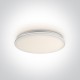 ONE LIGHT Deckenlampe slim PLAFO 24W, LED, IP20, 67448/W/W