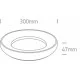 ONE LIGHT griestu GAISMEKLIS Indoor LED & Music Plafo 25W, LED, IP40, 67402/W/W