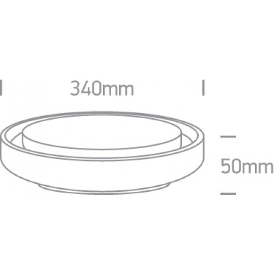 ONE LIGHT потолочный светильник Outdoor Project 30W, LED, IP54, 67384/W/W