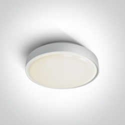 ONE LIGHT ceiling LAMP Outdoor Round 24W, LED, IP65, 67280AN/W/W