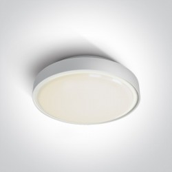 ONE LIGHT ceiling LAMP Outdoor Round 30W, LED, IP65, 67280BN/W/W