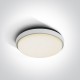 ONE LIGHT ceiling LAMP Outdoor Slim 30W, LED, IP54, 67363/W/W