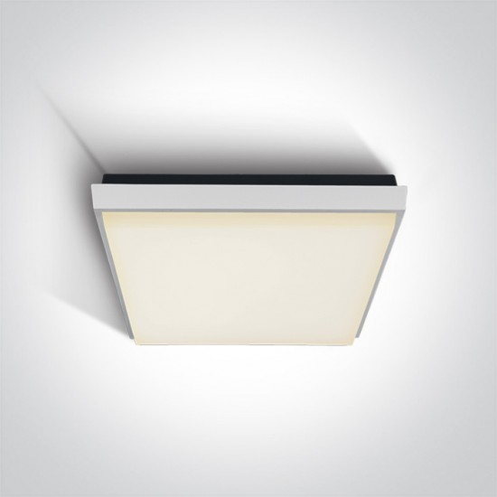 ONE LIGHT griestu GAISMEKLIS Outdoor Slim 30W, LED, IP54, 67363A/W/W