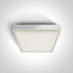 ONE LIGHT griestu GAISMEKLIS Outdoor Square 30W, LED, IP65, 67282BN/W/W