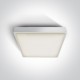 ONE LIGHT Deckenlampe Outdoor Square 30W, LED, IP65, 67282BN/W/W