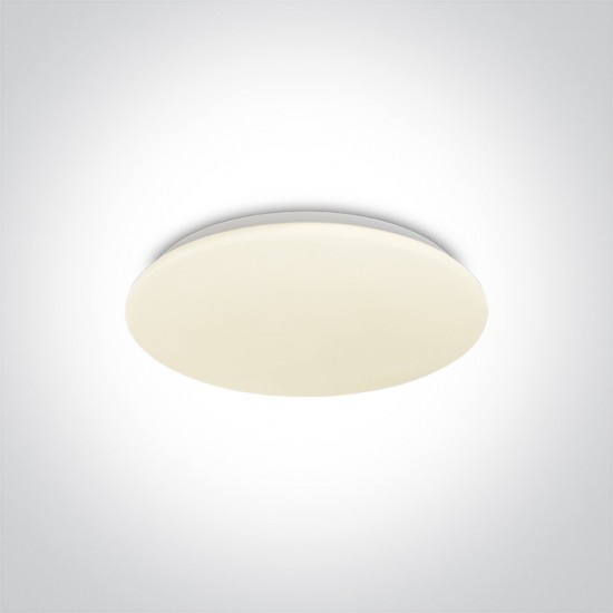 ONE LIGHT Deckenlampe PLAFO 24W, LED, IP20, 62026B/W