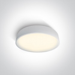 ONE LIGHT ceiling LAMP project PLAFO 25W, LED, IP20, 62125D/W/W