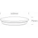 ONE LIGHT griestu GAISMEKLIS PLAFO 30W, LED, IP20, 62026C/W ONE LIGHT griestu GAISMEKLIS PLAFO 30W, LED, IP20, 62026C/W