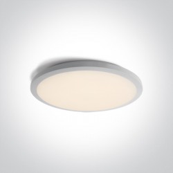 ONE LIGHT ceiling LAMP slim PLAFO 36W, LED, IP20, 67448A/W/W