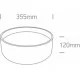 ONE LIGHT Deckenlampe project PLAFO 40W, LED, IP20, 67438/W/W ONE LIGHT Deckenlampe project PLAFO 40W, LED, IP20, 67438/W/W