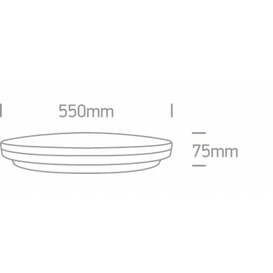 ONE LIGHT ceiling LAMP SLIM PLAFO 55W, LED, IP20, 62146/W/W ONE LIGHT ceiling LAMP SLIM PLAFO 55W, LED, IP20, 62146/W/W