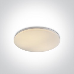 ONE LIGHT потолочный светильник SLIM PLAFO 55W, LED, IP20, 62146/W/W
