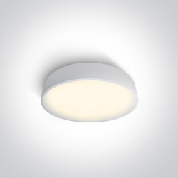 ONE LIGHT ceiling LAMP project PLAFO 20W, LED, IP20, 62118D/W/W