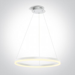 ONE LIGHT PENDELLEUCHTE RINGS 40W, LED, IP20, 63144A/W/W