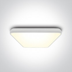 ONE LIGHT ceiling LAMP SLIM LINE PLAFO 62W, LED, IP20, 62160A/W/W