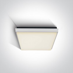 ONE LIGHT ceiling LAMP Outdoor Slim 25W, LED, IP54, 67362A/W/W