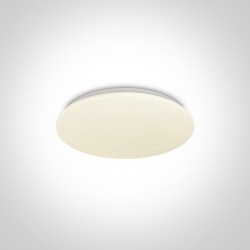 ONE LIGHT ceiling LAMP slim PLAFO 20W, LED, IP20, 62022A/W/W