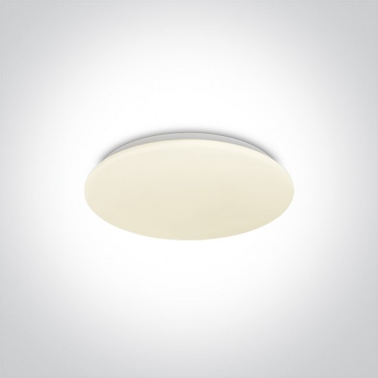 ONE LIGHT ceiling LAMP slim PLAFO 20W, LED, IP20, 62022A/W/W