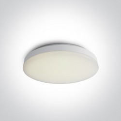 ONE LIGHT ceiling LAMP slim PLAFO 20W, LED, IP20, 62022A/W/W